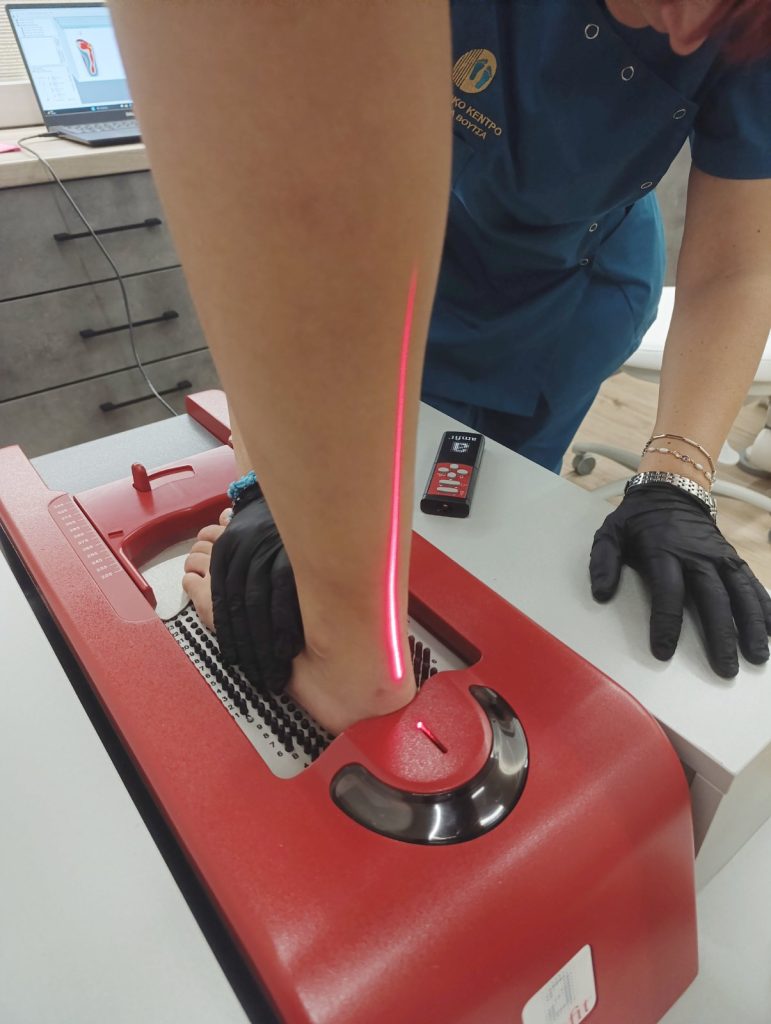 Ποδολογικό Κέντρο | Πασχαλίνα Βουτσά| Πελματογράφος μορφολογίας| biomechanical solutions