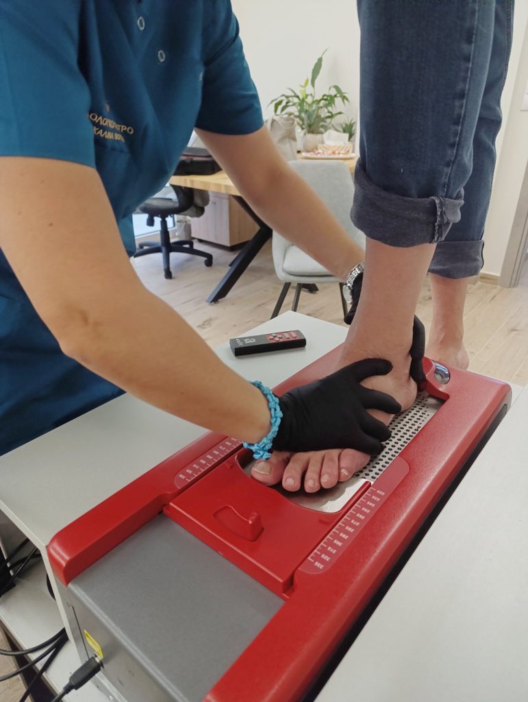 Ποδολογικό Κέντρο | Πασχαλίνα Βουτσά| Πελματογράφος μορφολογίας| biomechanical solutions